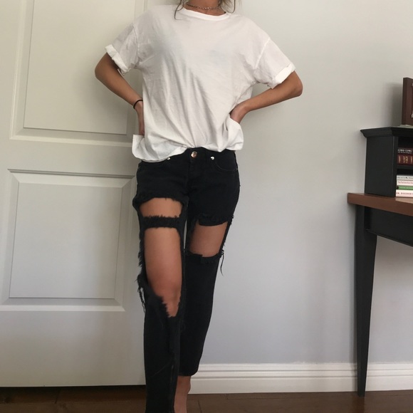 Nordstrom Pants - ripped black jeans Nordstrom Pants - ripped black jeans